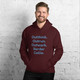 Men’s Outthink Outrun Outwork – Border Collie FETCH Hoodie