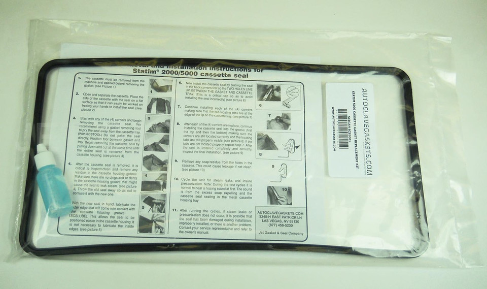 Autoclave Gaskets replacement seals for tabletope sterilizers