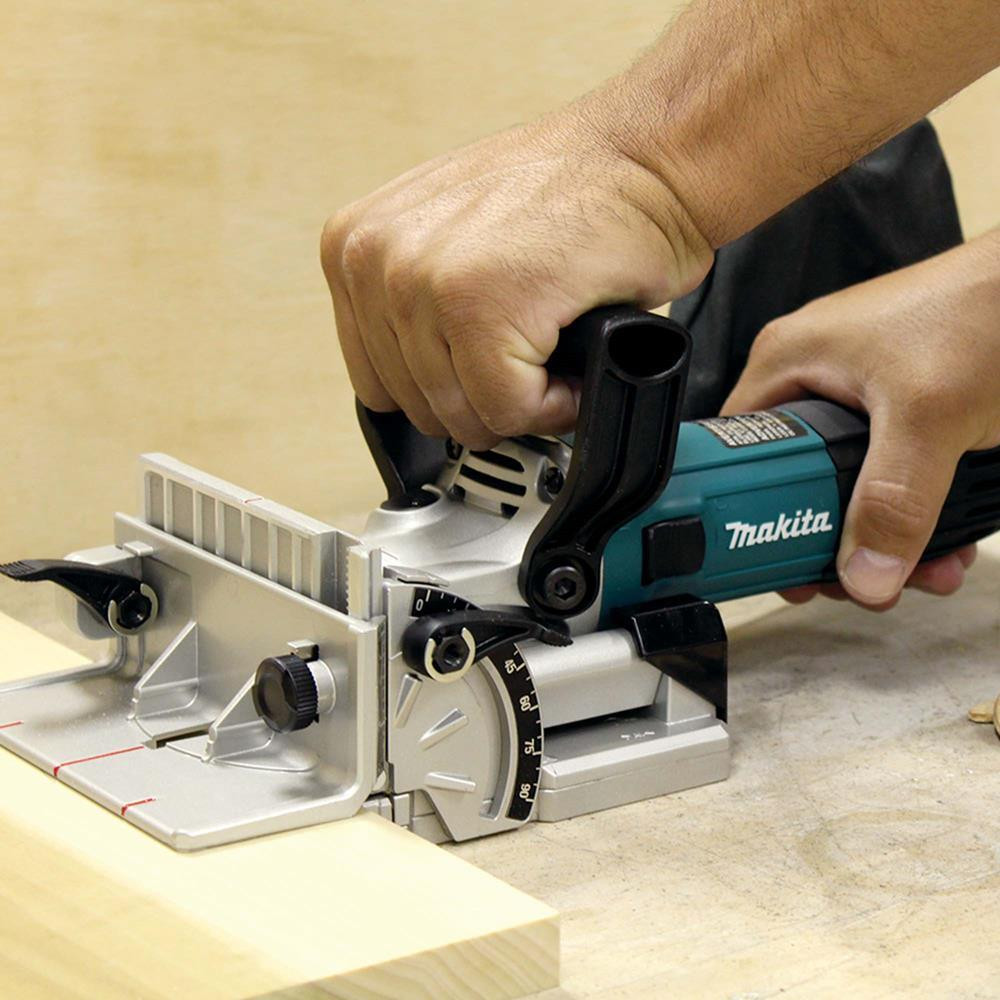 Biscuit Jointer Makita PJ7000 240V | Con Custodia E Motore 700W Per Precisione - Foto 3