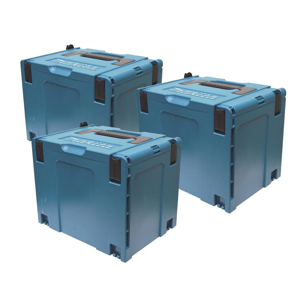 Makita MAKPAC 821552-6 Type 4 X-Large Connector Case - Pack of 3