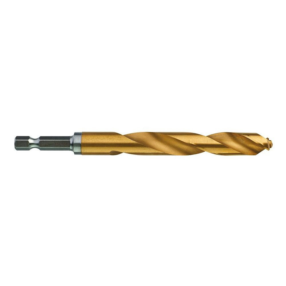 Milwaukee 48-89-2219 TiN Coated Drill Bit – 11/32" X 5" Split Point With 3-Flat Shank – Single Bit