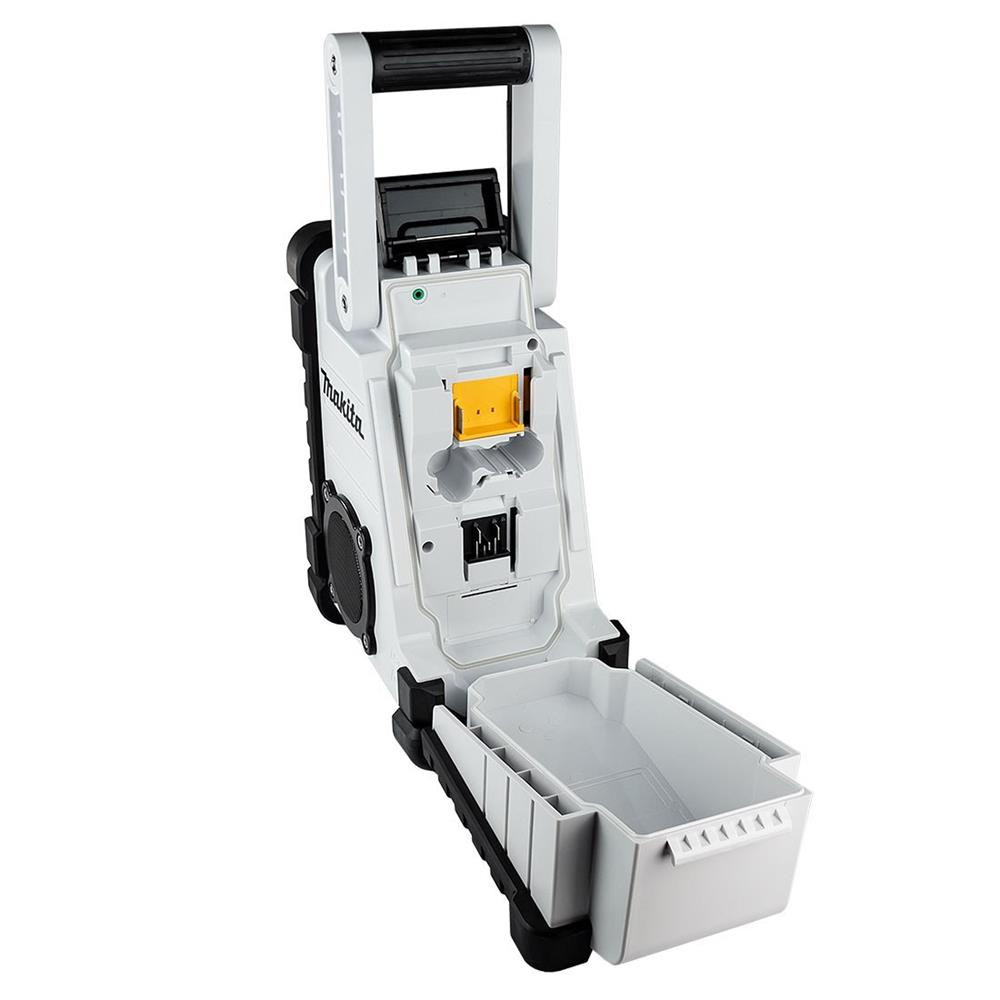 Makita 18V LXT & 10.8V CXT AM/FM Job Site Radio - White - ITS