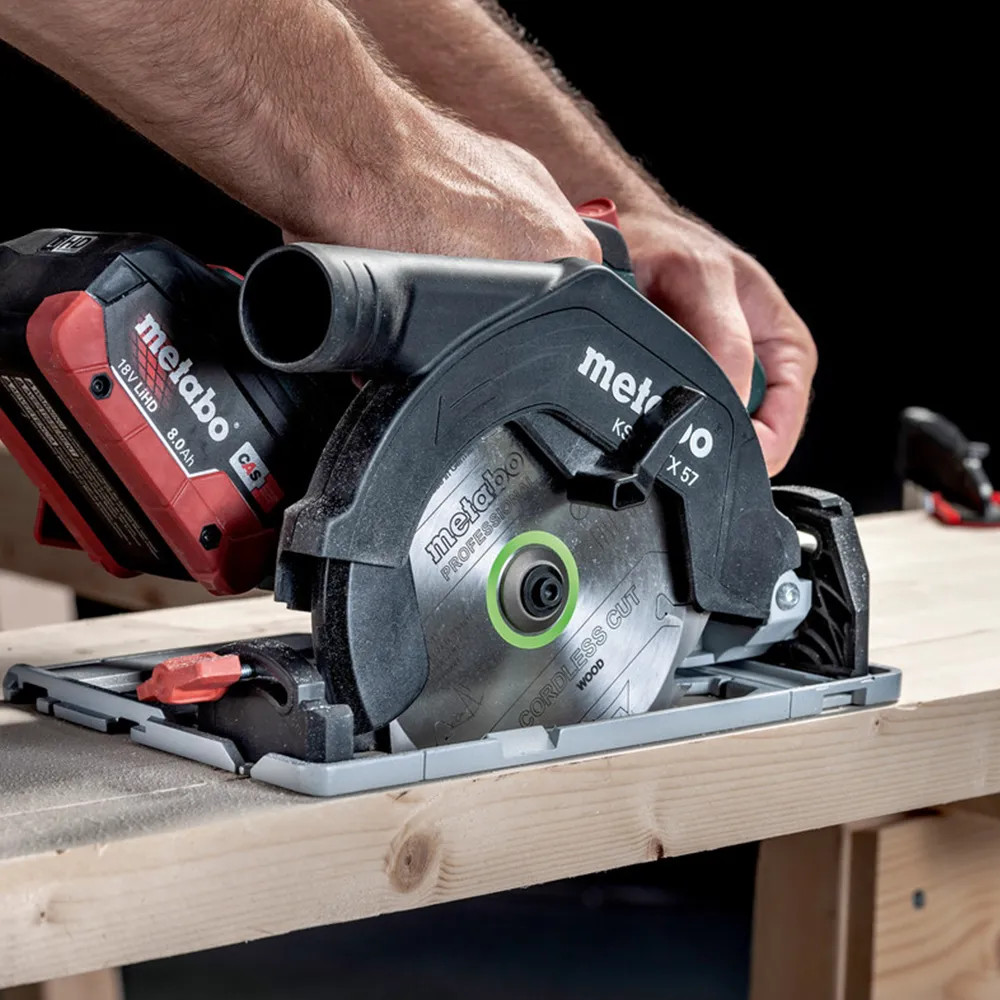 Metabo KS18LTX57 18V 165mm Circular Saw - Body | ITS.co.uk|