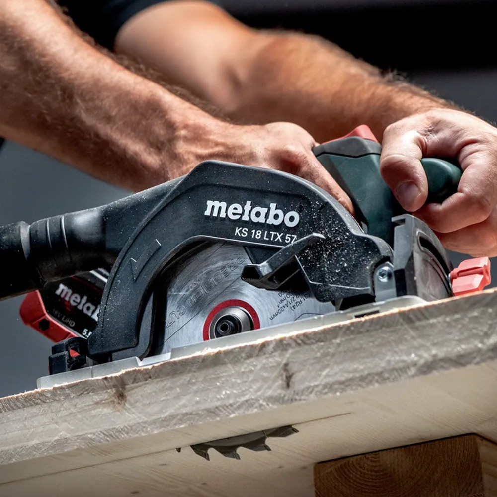 Metabo KS18LTX57 18V 165mm Circular Saw - Body | ITS.co.uk|