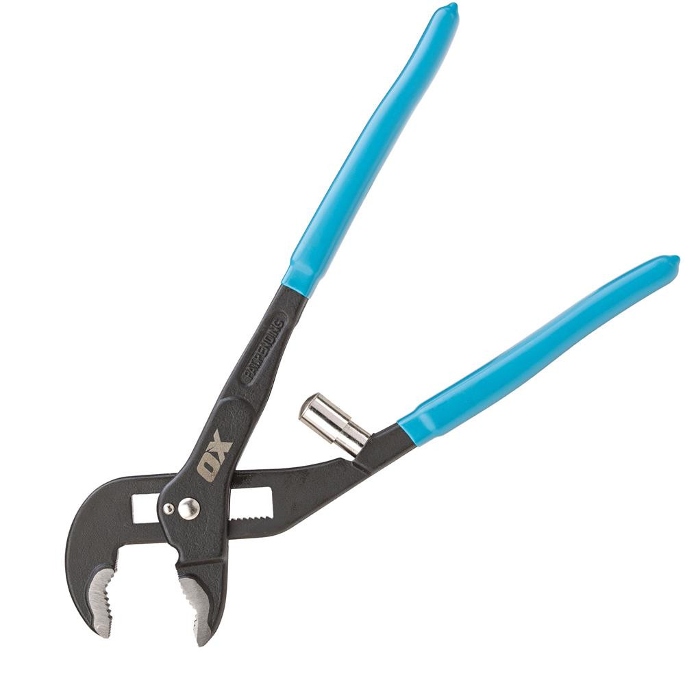 Alicates Automáticos Para Bomba De Agua OX Pro 250 Mm/10″, Acero Cromo-vanadio, Ajuste Rápido Con Una Mano