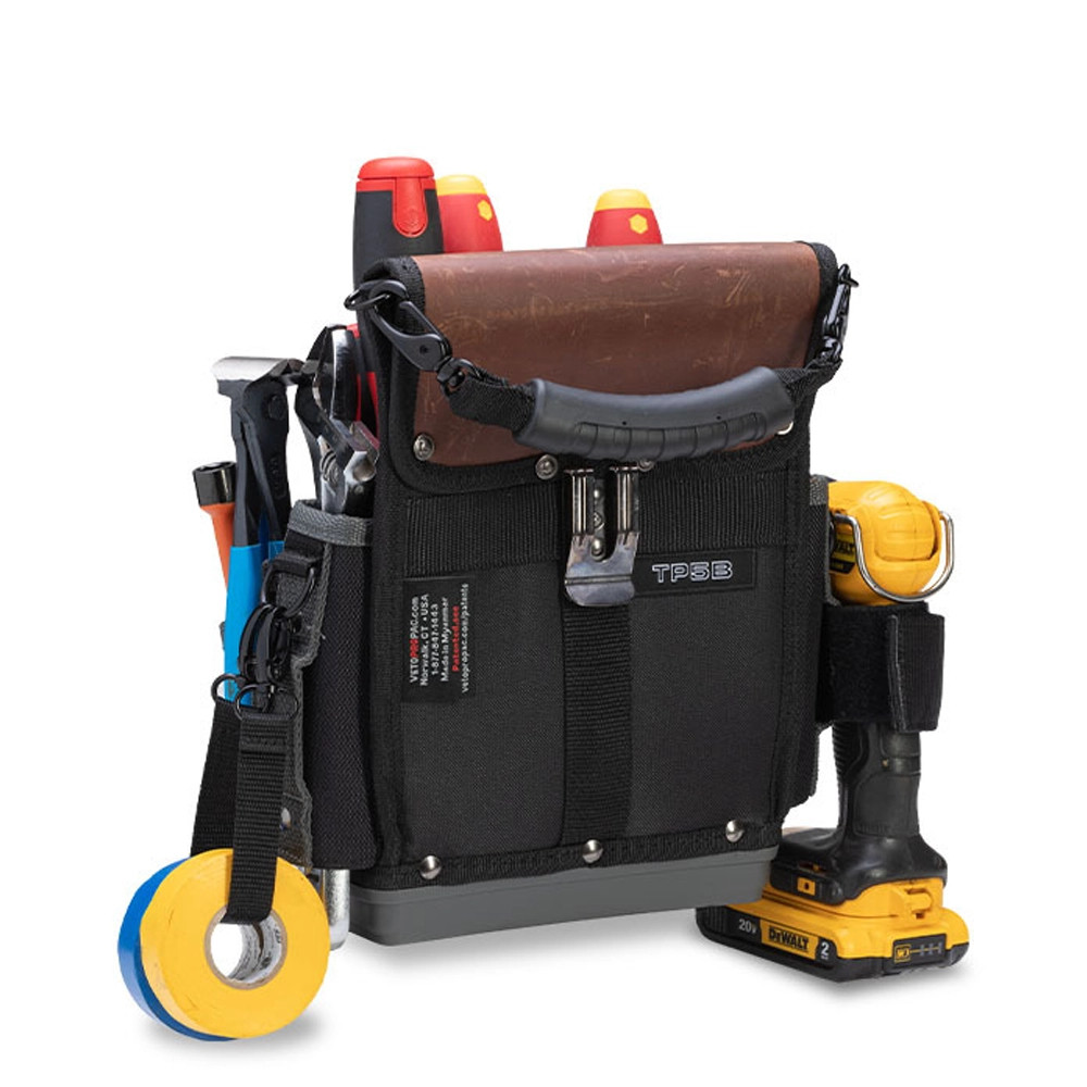 Veto Pro Pac TP5B 腰袋 黒/茶 Veto Pro Pac TP5B Tool Pouch | Veto Pro Pac Tool Pouches | ITS.co.uk
