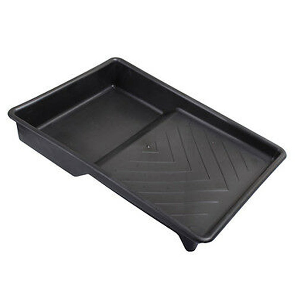 Practical 9 Inch Standard American Paint Roller Set Black Tray With Cage Frame Paint Roller Brush