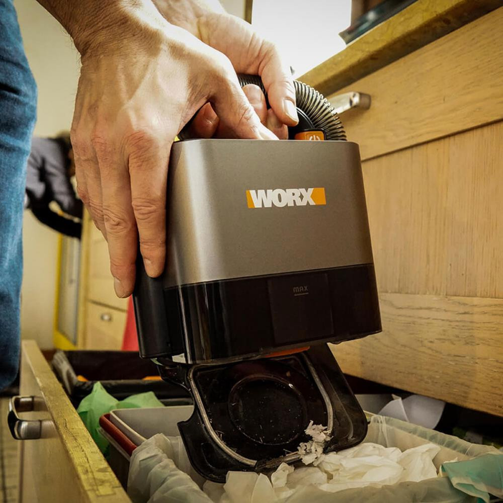 Worx WX030 20V Cordless Portable Vacuum Cleaner, 1x 2.0Ah Battery & Charger  | Worx General Use Extractors and Vacuums | ITS.co.uk
