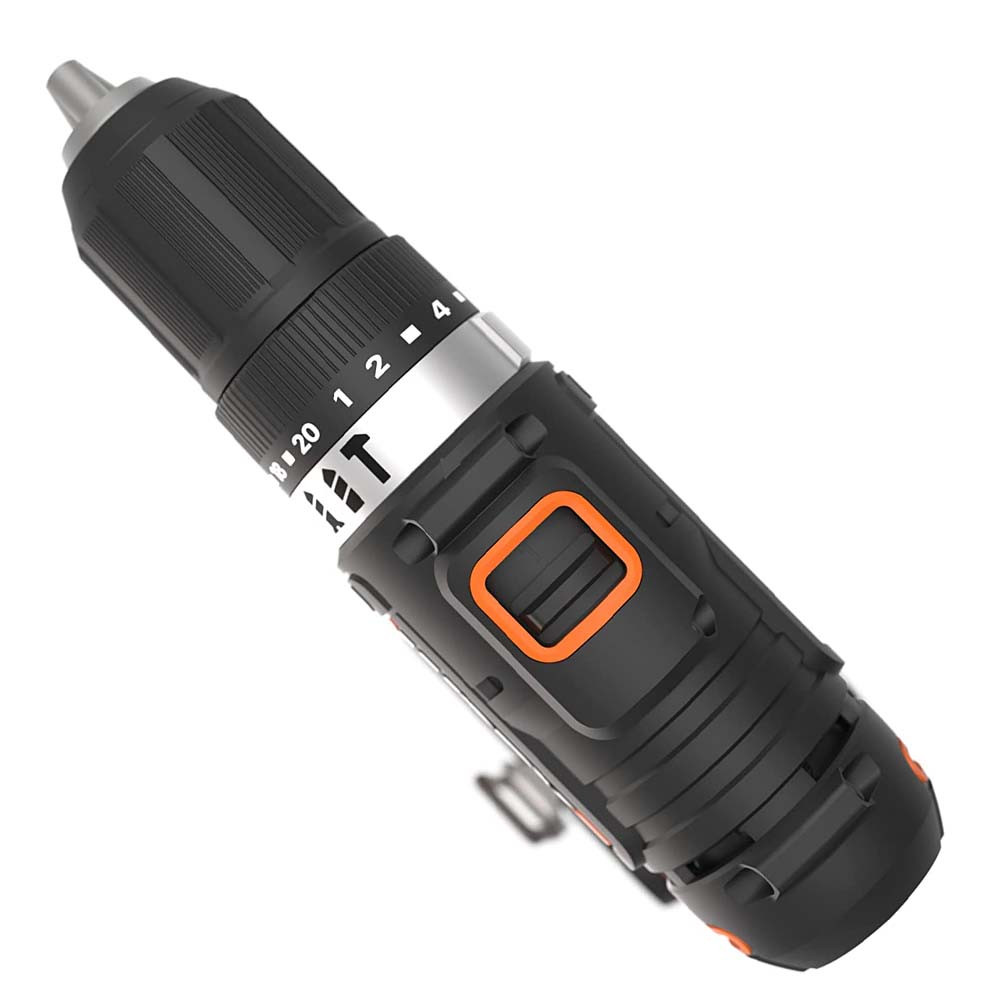 Worx WX370.1 20v Cordless Combi Drill, 2x 2.0Ah Batteries, Charger