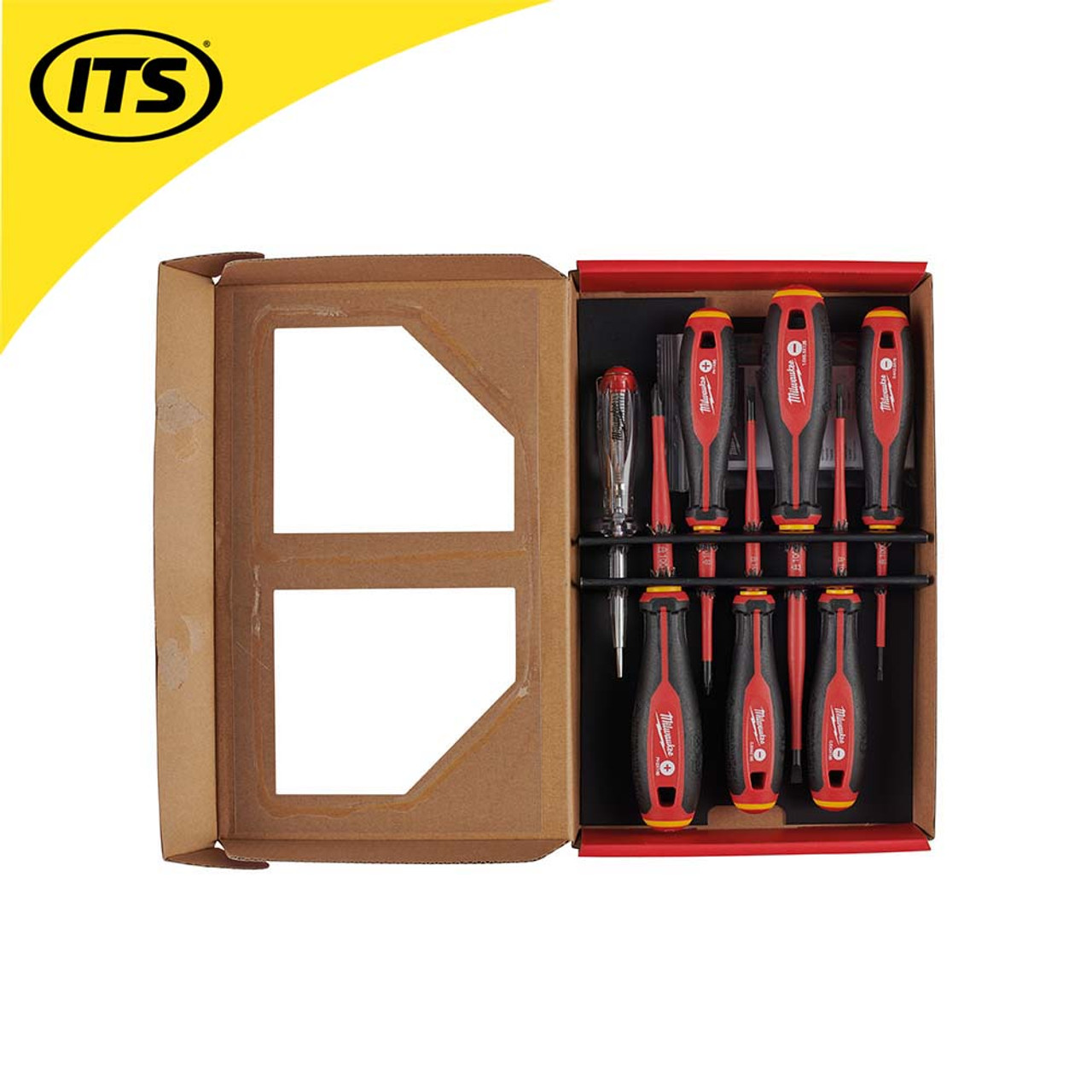 Milwaukee 7 Piece TRI-LOBE VDE SL/PH Screwdriver Set with