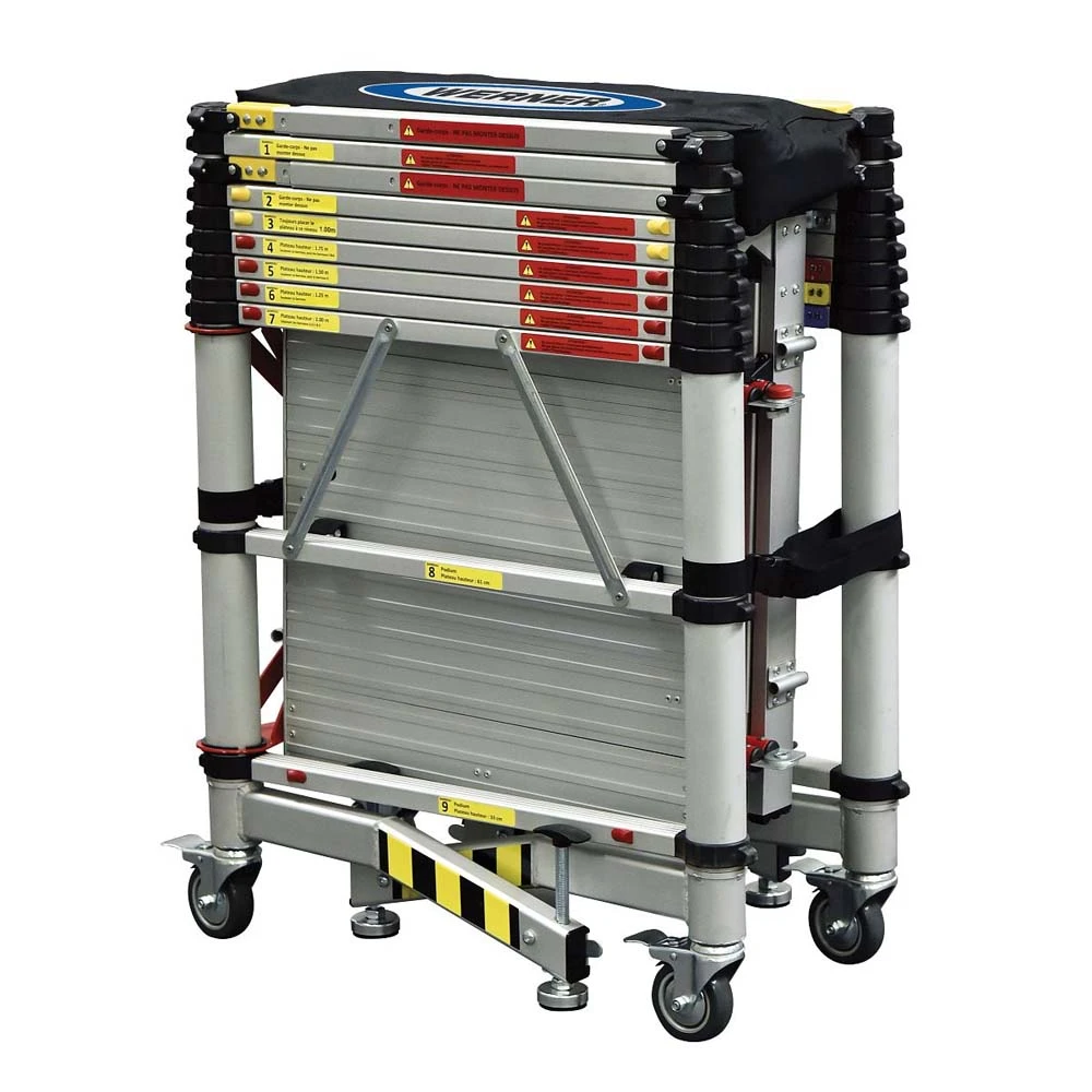 Werner Telescopic Tower - 2m | Werner Access Towers & Scaffold | ITS.co.uk