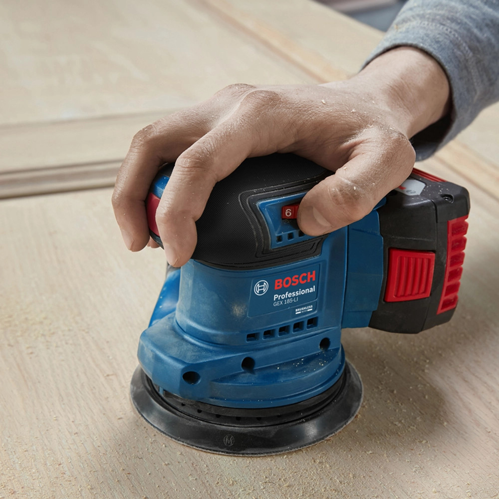 Power Tools Bosch GEX 185-LI 18V Cordless Orbital Sander