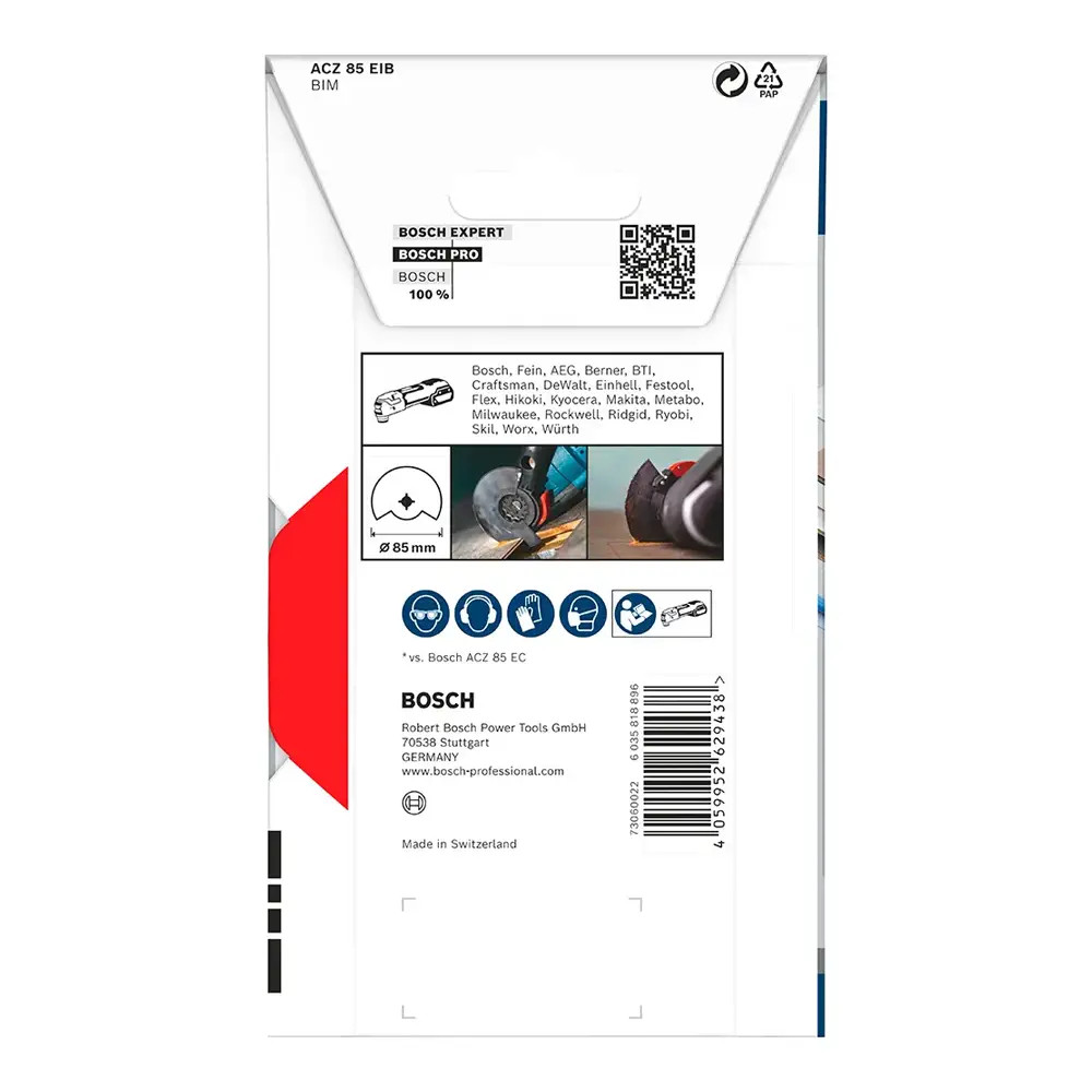 Bosch PRO 85mm ACZ 85 EIB Starlock Multi Tool Blade - ITS