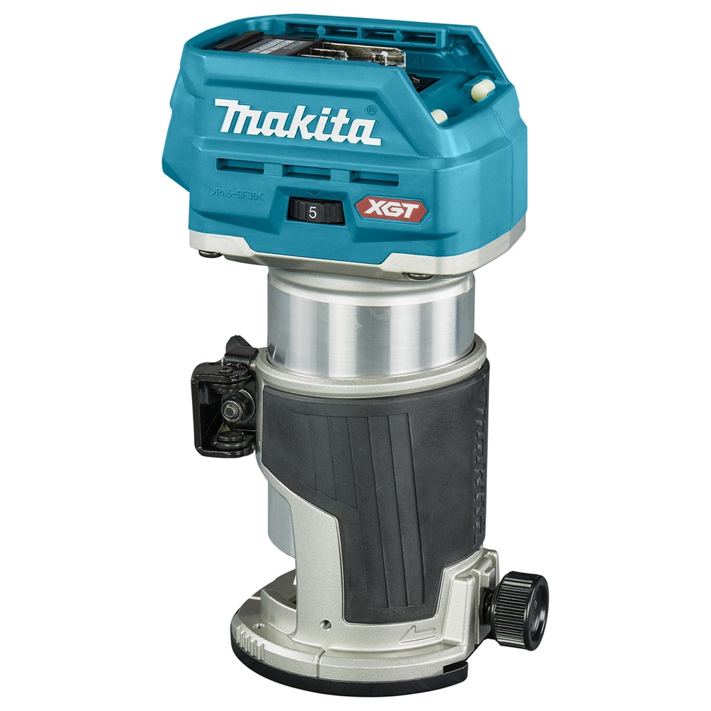 Makita RT001GZ20 40V XGT Brushless Router Trimmer, 1x 2.5Ah
