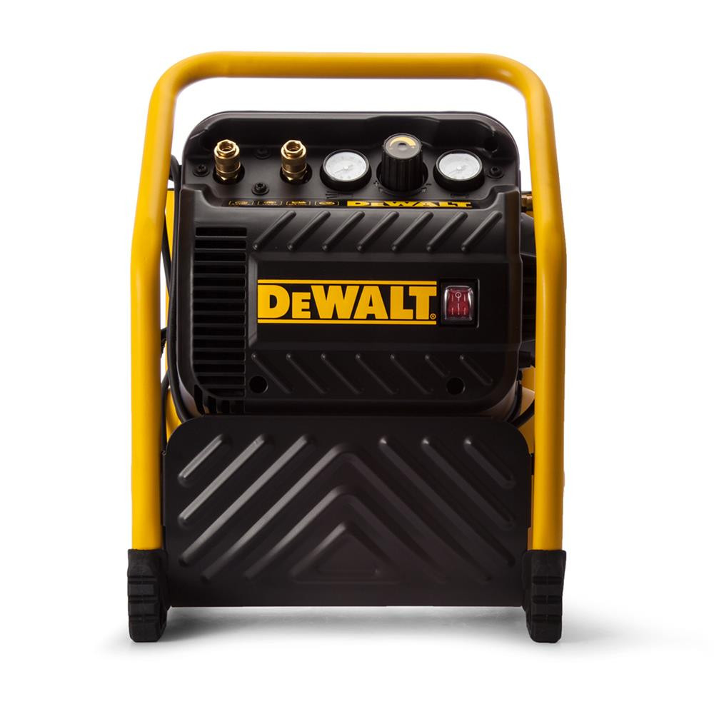 Dewalt DPC10QTC 10 Litre Quiet Compressor with Roll Cage ITS.co.uk