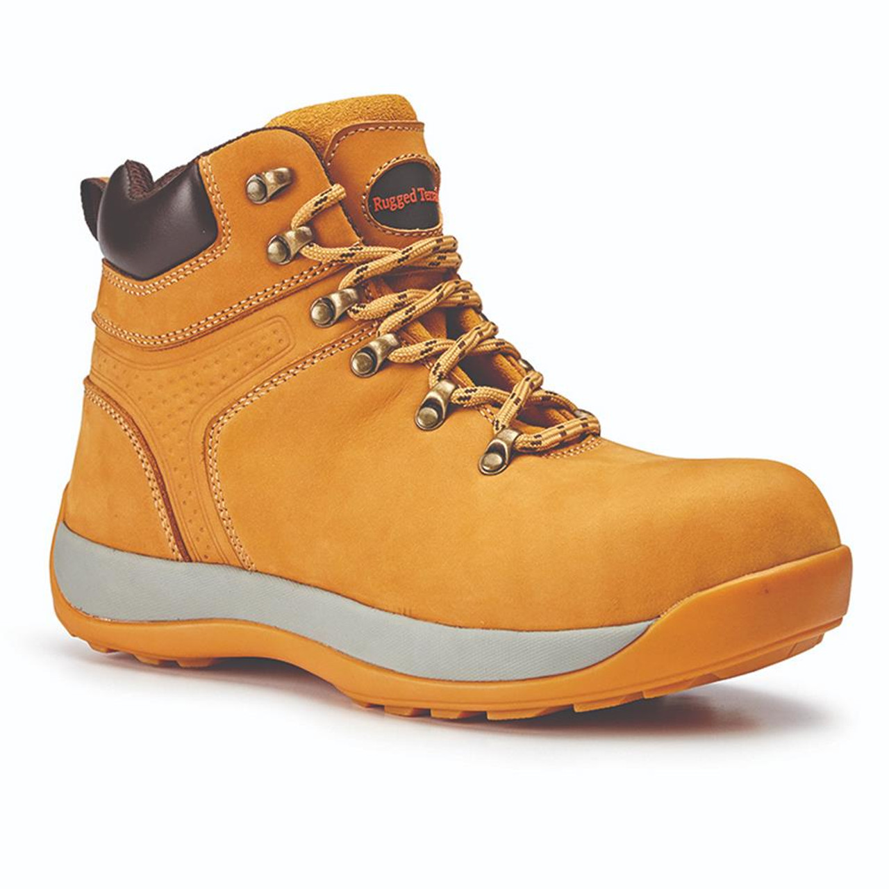 Rugged Terrain Nubuck Hiker Boot Honey Uk