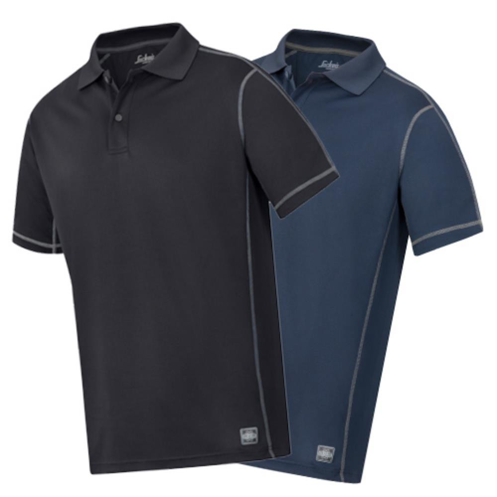 DUBPUSH TNRCN AIRMESH NIGHTGRID™ POLO Snickers AVS Polo Shirt Twinpack