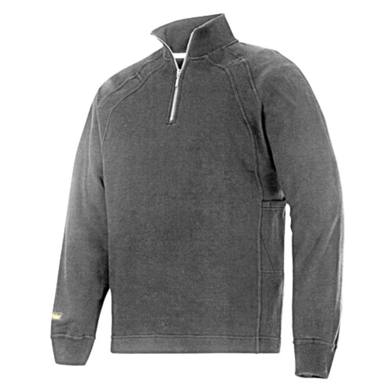 Snickers Heavy Zipped Sweatshirt (Grey)