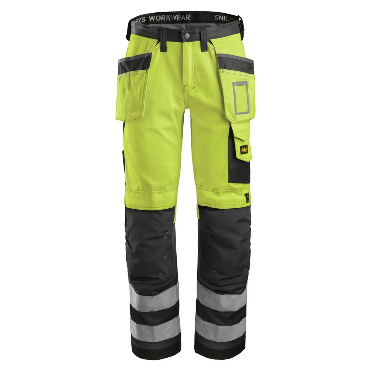 Snickers Hi-Vis Holster Pocket Trousers