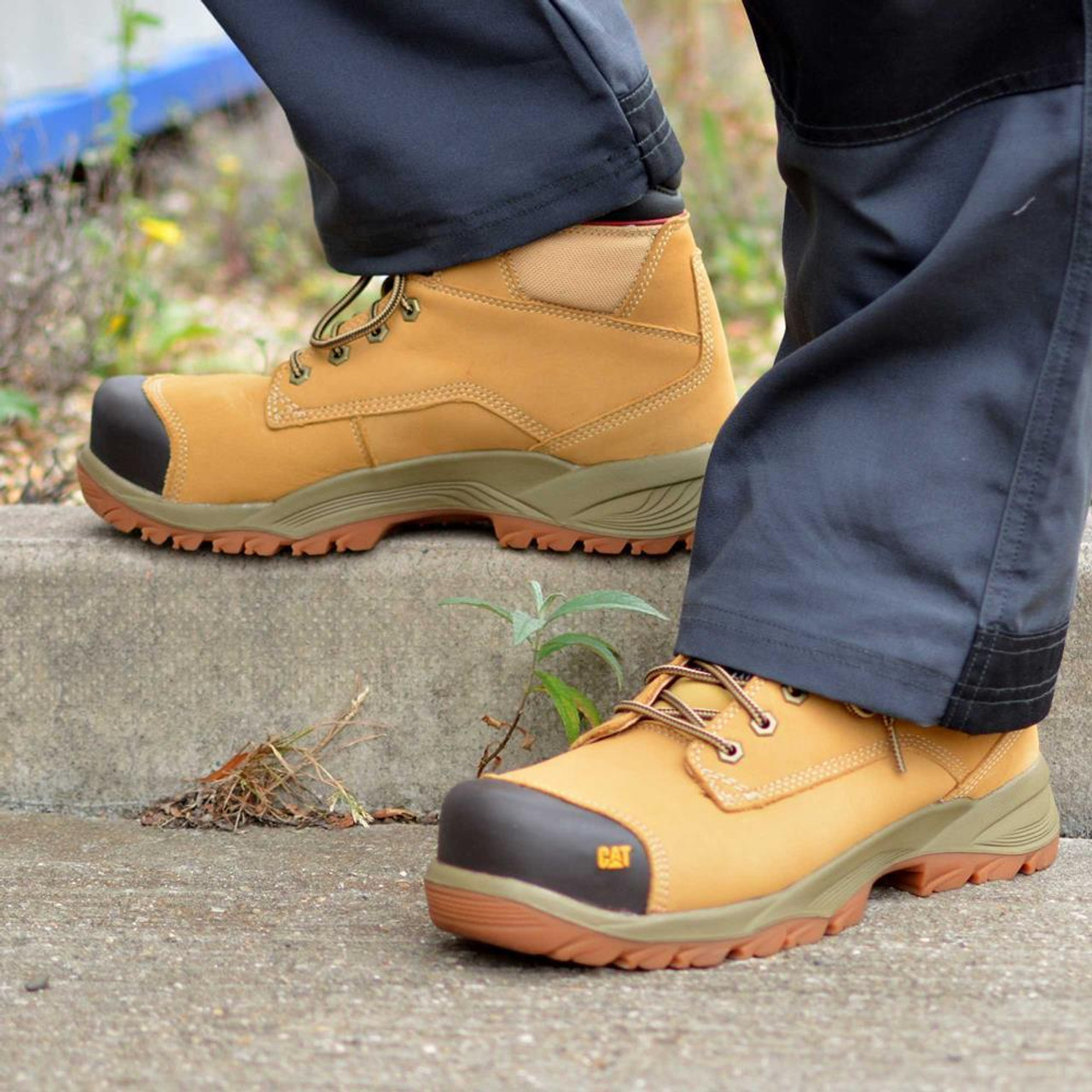 Caterpillar Spiro Safety Boots Honey ITS
