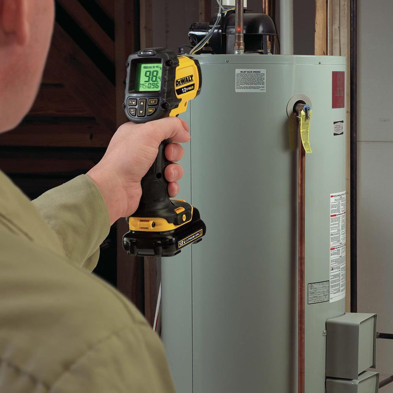 Dewalt DCT414N 12V XR Infrared Thermometer Body ITS