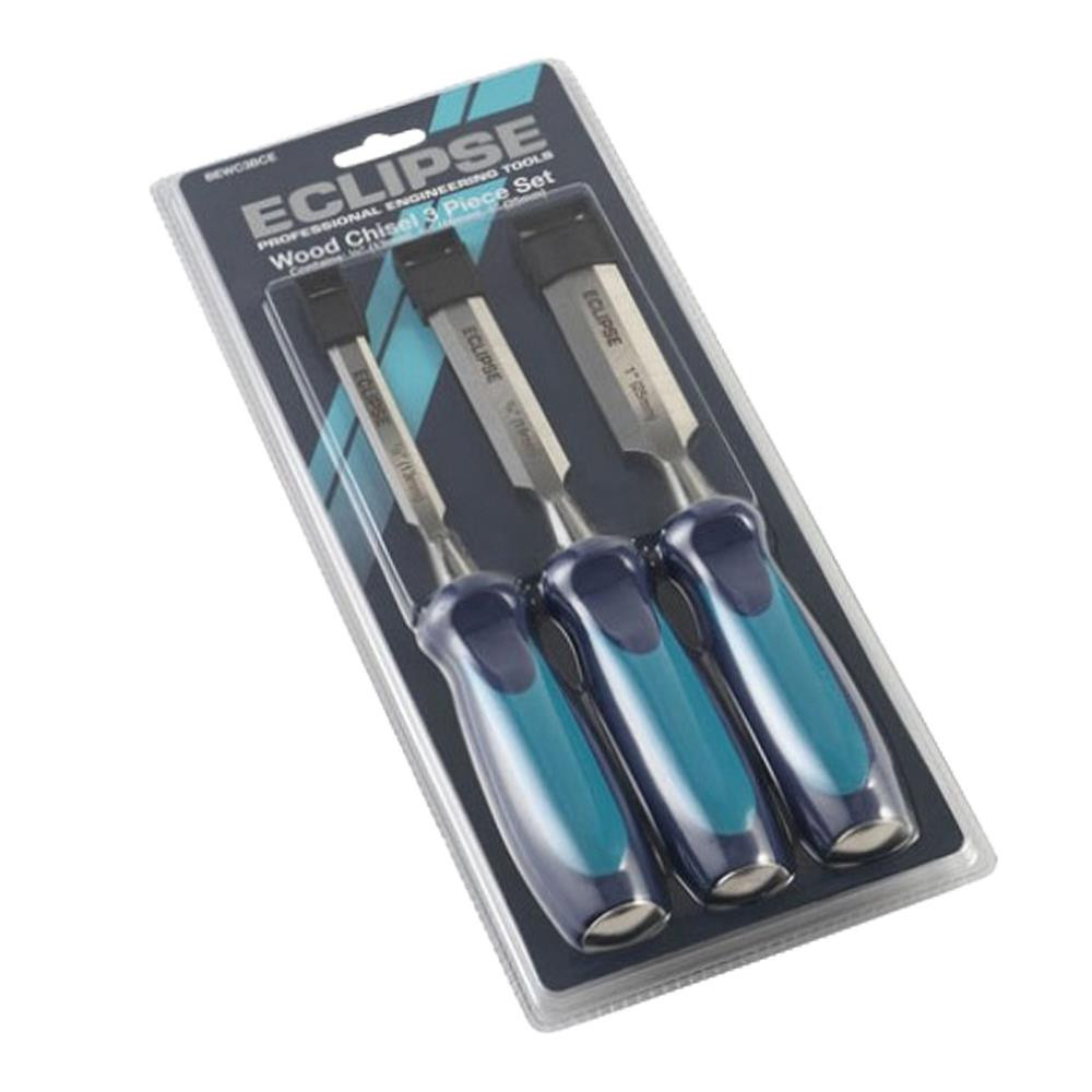 Eclipse Tools Wood Chisel - 1.5 Inch Bevel Edge - Through Tang Design - Comfort Grip Handle - View #11