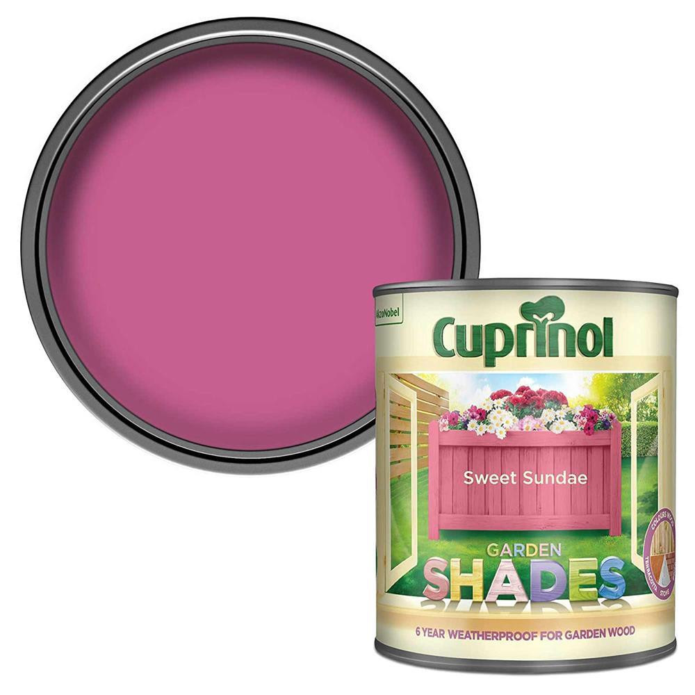 Cuprinol Garden Shades 1 Litre Sweet Sundae