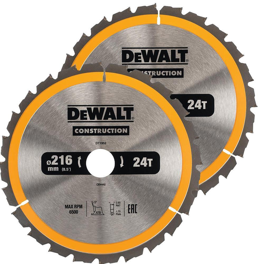 Dewalt DT1953-QZ 216mm X 30mm 40T Construction Saw Blade | Dewalt - View #6