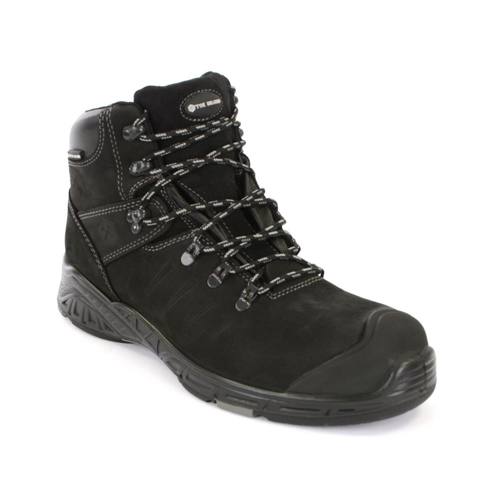 Toe Guard Nitro Safety Boots Black ITS.co.uk