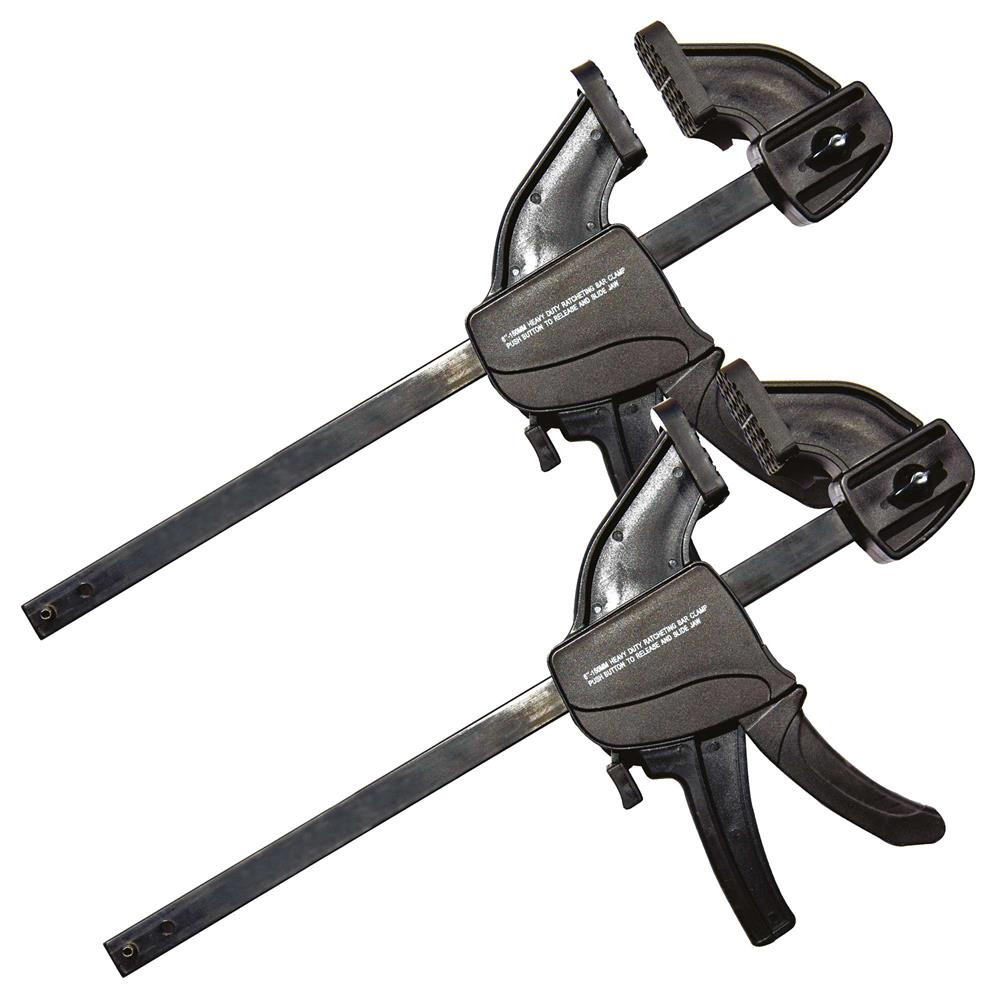 Heavy Duty Quick Grip Clamp (12'' Capacity) Twinpack ITS