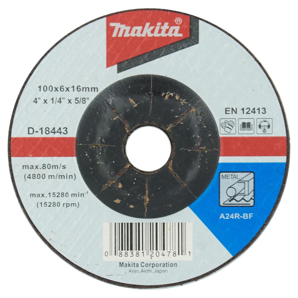 Makita 100mm (4'') Metal Grinding Disc