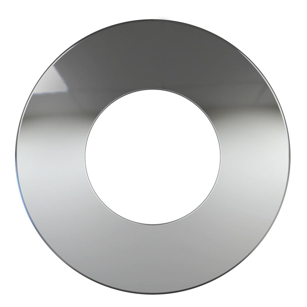 Luceco FType Blende Flach Poliert Chrom – Austauschbare Lünette Für Downlights, Twist-and-Lock