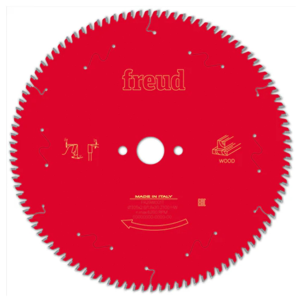 Freud Wood Table Saw Blade 305mm x 30mm 100T Corded