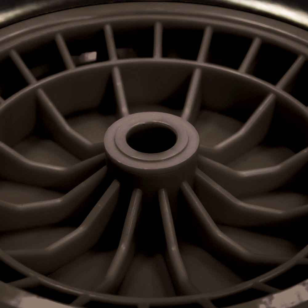 Vaunt Heavy Duty Rubber Wheelbarrow Wheel ITS.co.uk