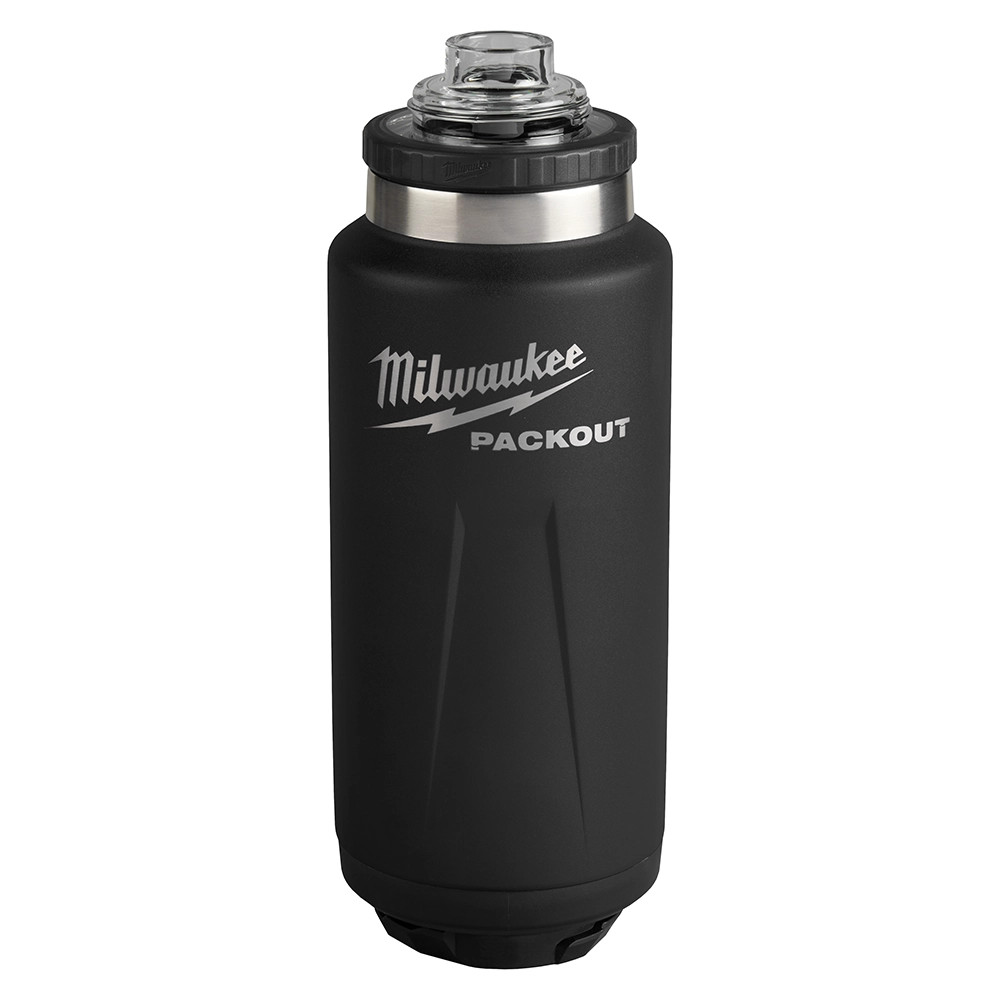 Milwaukee Bottiglia PACKOUT 1005 Ml Rossa Con Coperchio Chug - Sistema Modulare Twist And Lock - 2