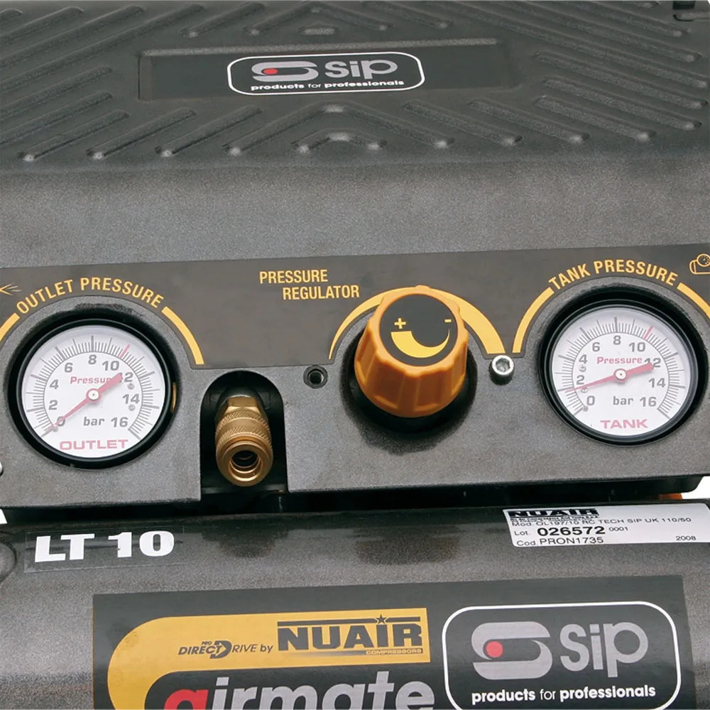 SIP OL197/10RC 10ltr Direct Drive Electric Compressor - 110V - ITS ...