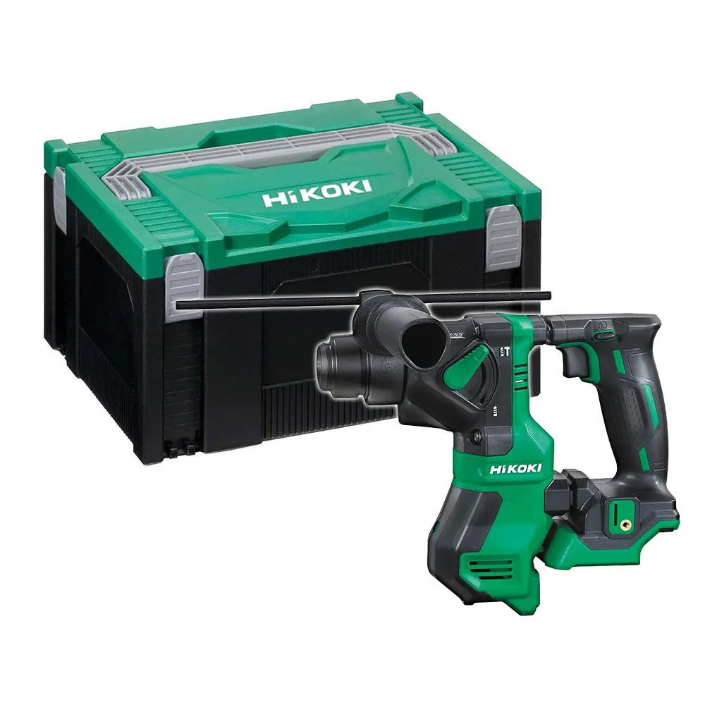Hikoki DH18DPAJ3Z 18V Brushless SDS+ Hammer Drill - Body & Case - ITS