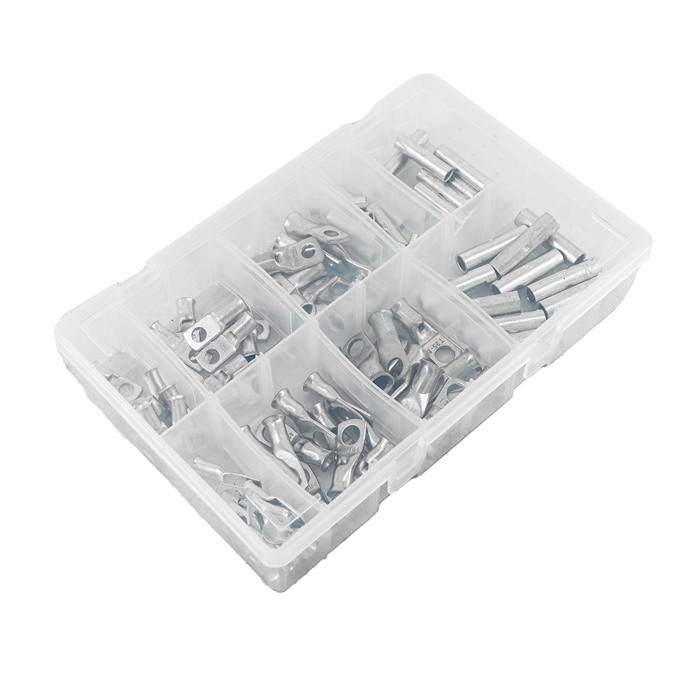 Copper Terminating Kit Termination Technology 90 Piece Kit-Tek Assorted Copper Tube & Butt ...