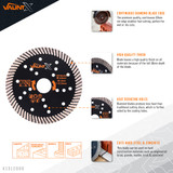 Vaunt X Diamond Blade Turbo General Purpose 115mm image 3