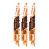 Vaunt 150mm Demolition Reciprocating Saw Blades For Wood & Metal (S610VF) – Pack of 3 image