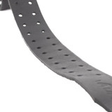 Vaunt Leather Belt Black Double Pin 2'' image 3