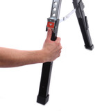 Vaunt Heavy Duty Adjustable Height Saw Horse Twin Pack image 1