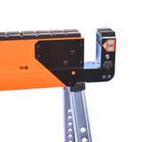 Vaunt Heavy Duty Adjustable Height Saw Horse Twin Pack image 2