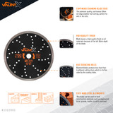 Vaunt X Diamond Blade Turbo General Purpose 230mm image 3