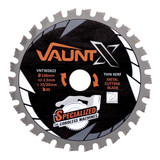 Vaunt X TCT Circular Thin Kerf Saw Blade 136mm 10/20mm 30T Metal Cutting image