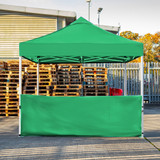 Vaunt 18006 Gazebo Half Side Panel Green 3m x 1m image C