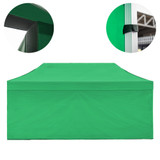 Vaunt 6m x 1.9m Plain Gazebo Side Panel - Green image