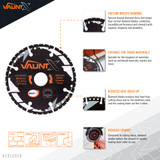 Vaunt X Diamond Blade Turbo Multi-Purpose 115mm image 3