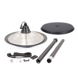 Vaunt Home Electric RC Lantern Patio Heater - Silver 240V image 2