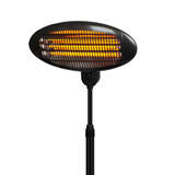 Vaunt Home Essentials Electric 3 Heat Quartz Patio Heater - Black 240v image 1